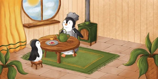 The Little Penguin's Birthday